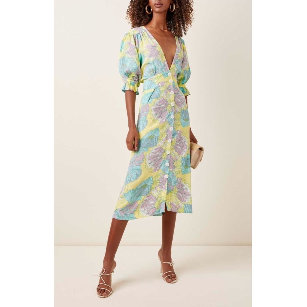 Faithfull The Brand's 'Rafa' midi dress NWT size 2